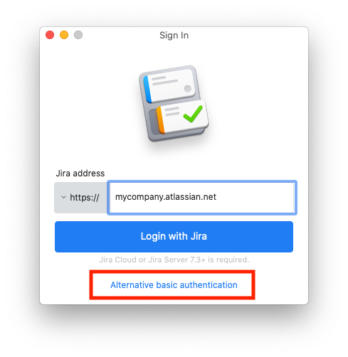 Sign In switching to Basic Authentication